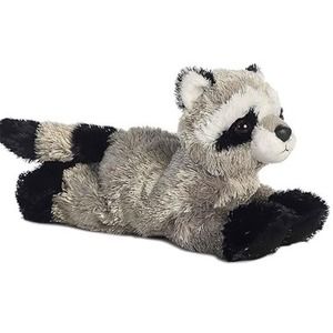 Aurora Mini Flopsie Stuffed Animal Rascal The‎ Raccoon 8" #31718 NWT
